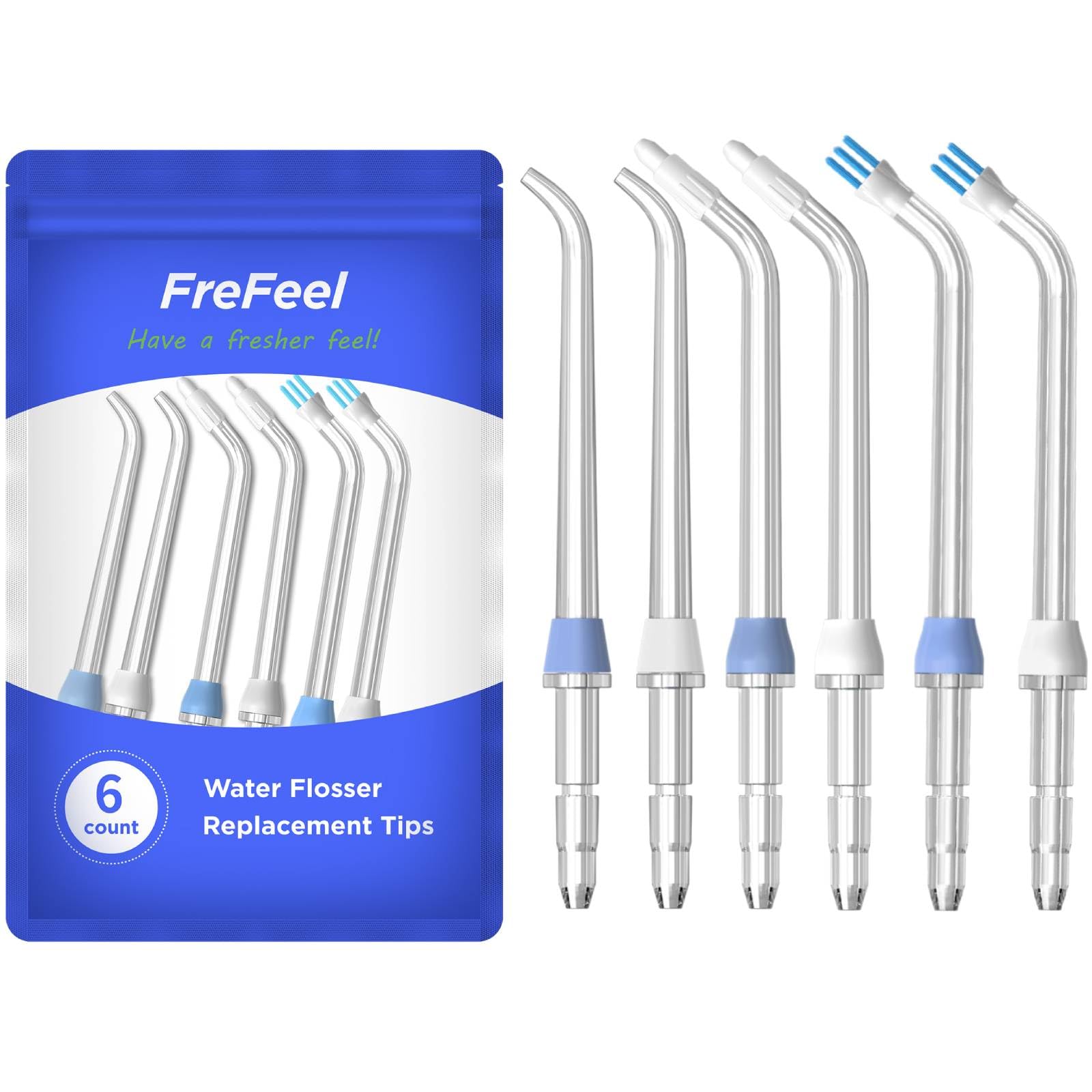 Waterpik replacement heads packaging