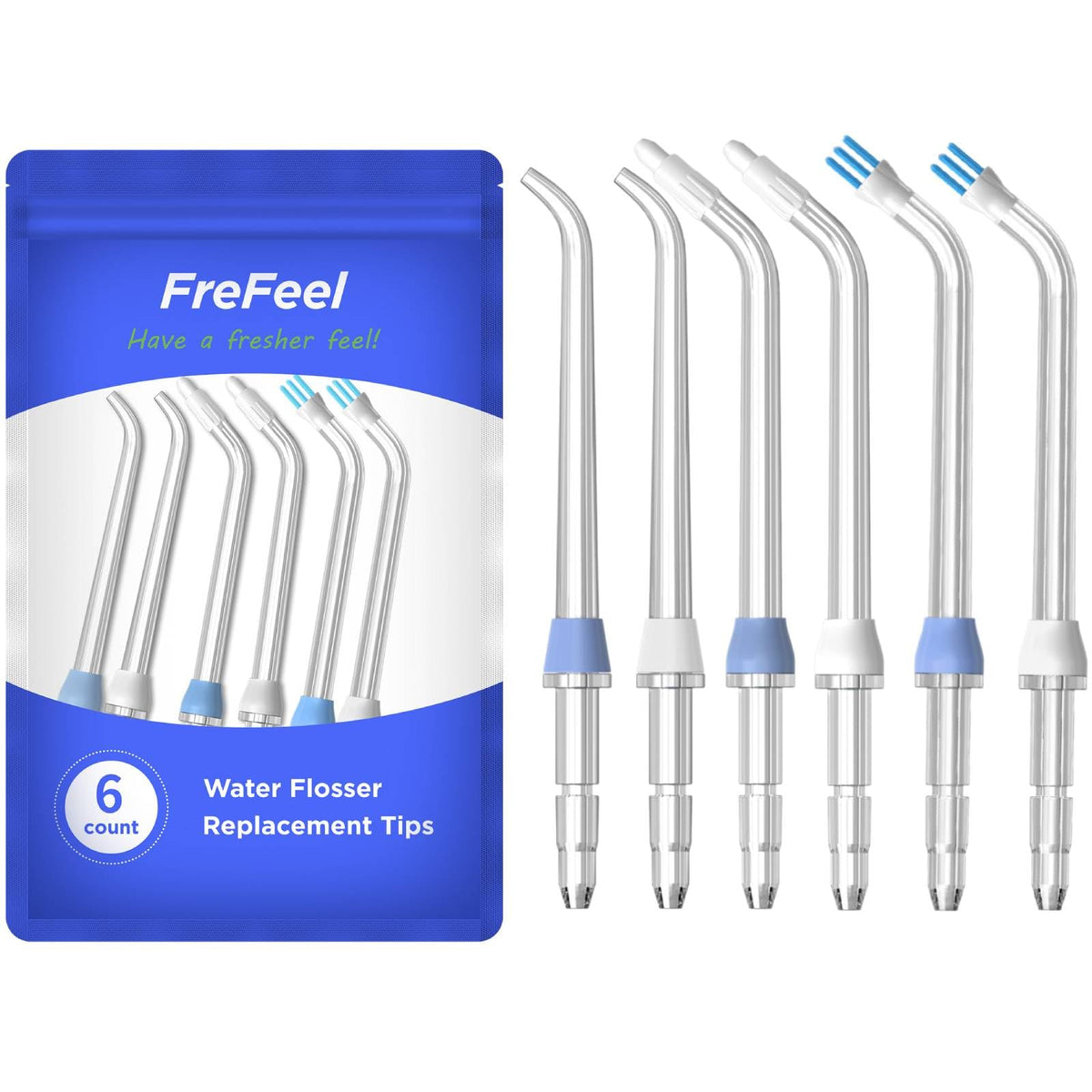 Waterpik replacement heads packaging