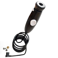 Replacement hose and handle assembly in black for Waterpik water flossers