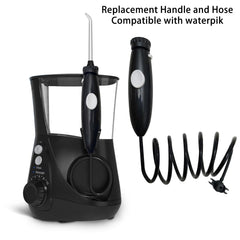 Close-up of replacement hose for Waterpik water flosser