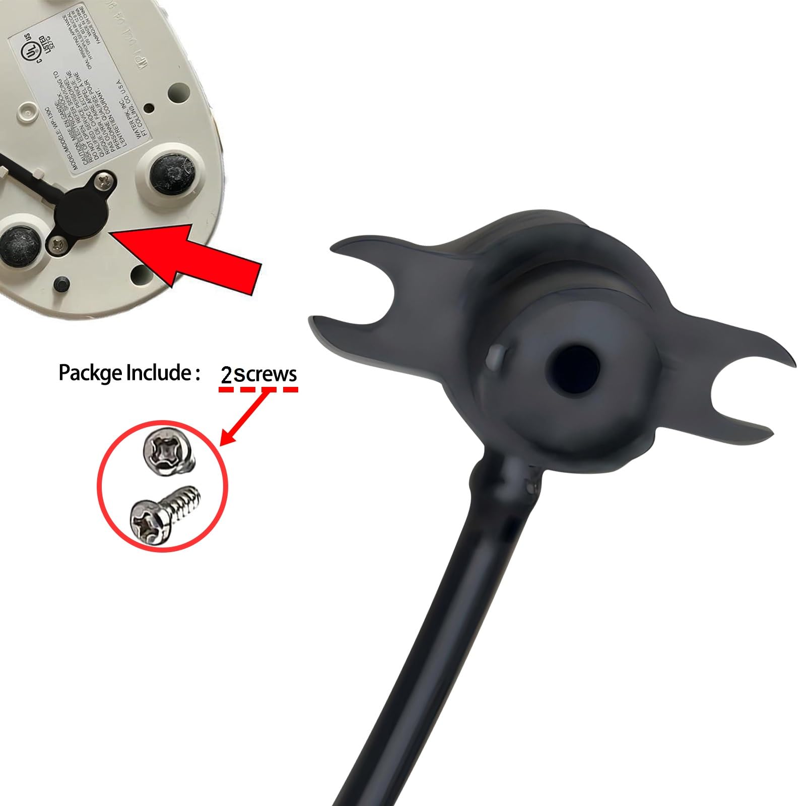 Plug-and-play replacement hose and handle assembly ready for use