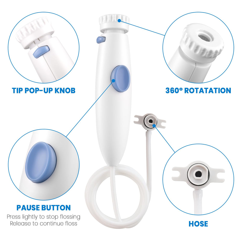 Easy installation of Waterpik replacement hose and handle