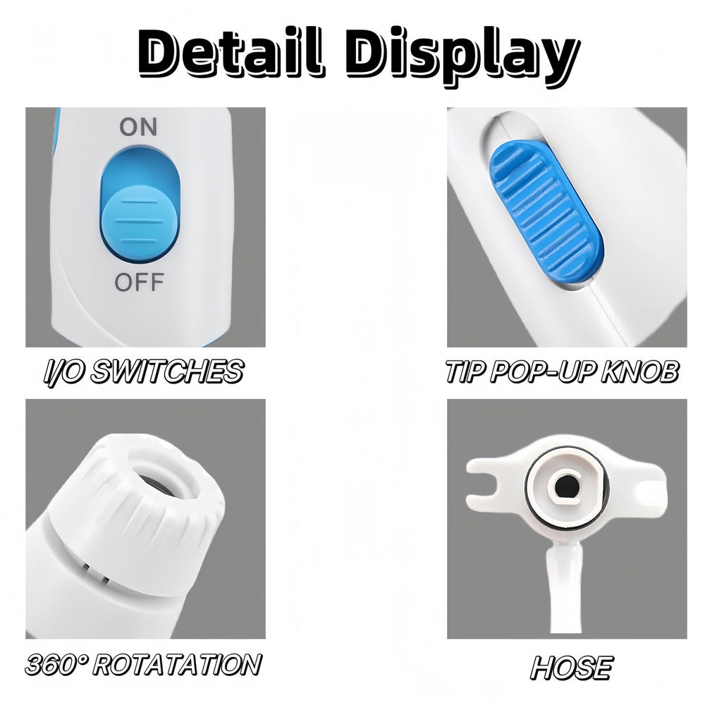 Waterpik WP-660 replacement hose and handle kit