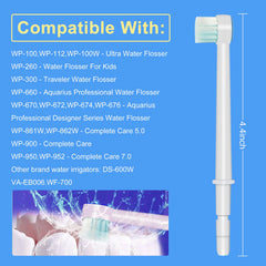 Compatibility of Waterpik replacement tips with multiple Water Flosser models