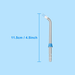 Replacement tips compatible with Waterpik flossers and other oral irrigators