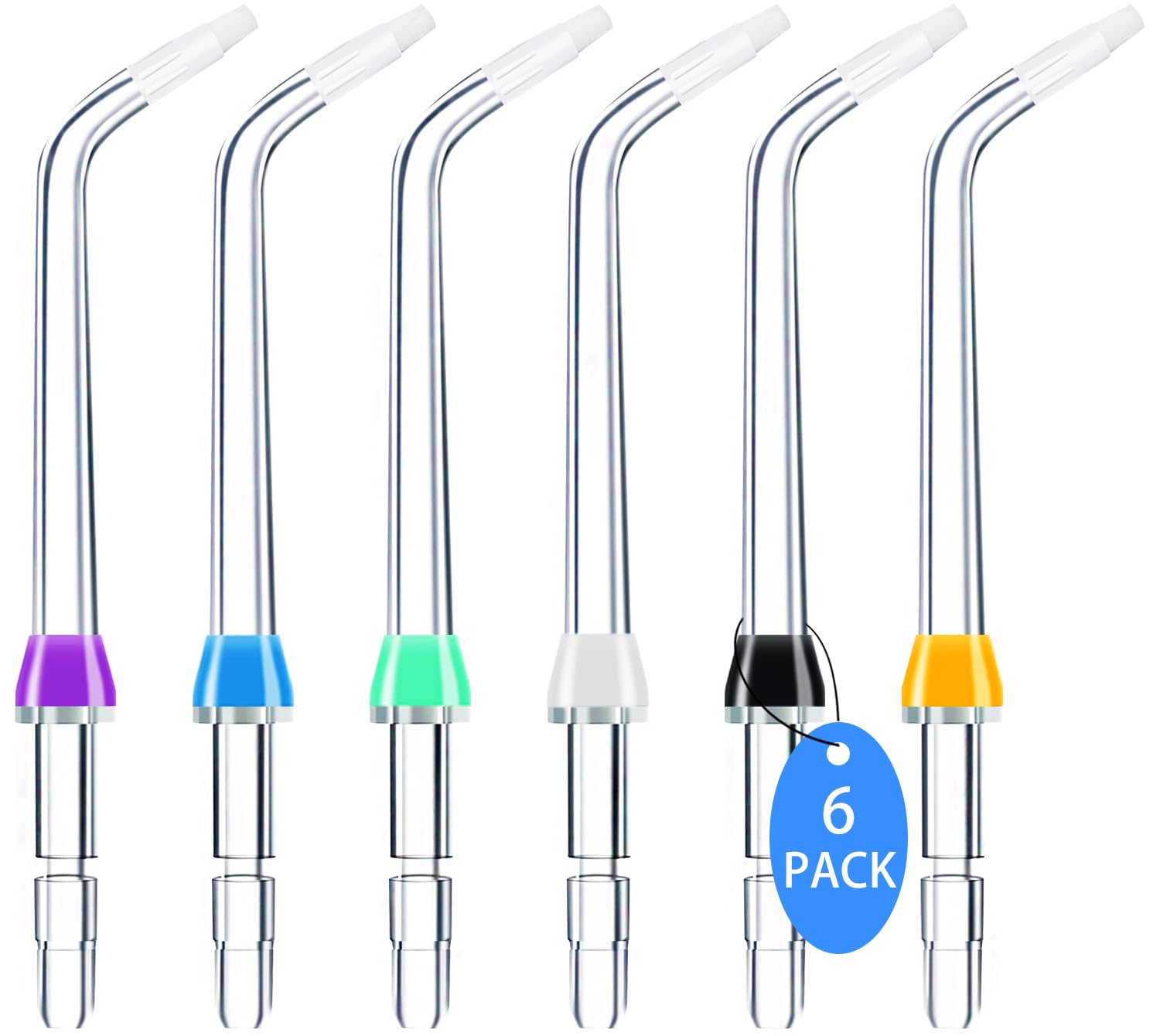 Main image of Waterpik replacement tips six-pack