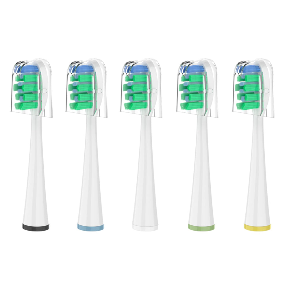 Replacement brush heads for Waterpik Sensonic with covers (5-count)