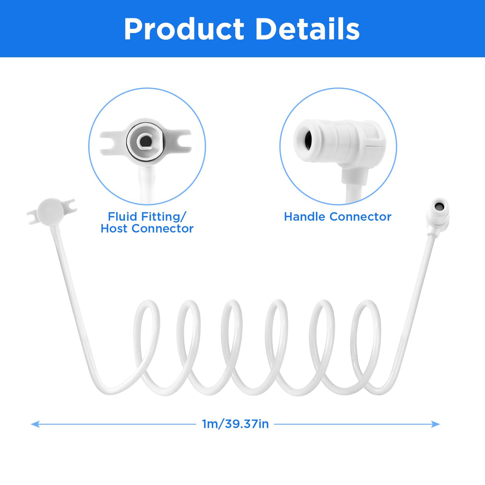 Waterpik Sonic-Fusion replacement parts kit with hose and gasket