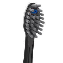 Flossing brush head detail showing Water Flosser technology