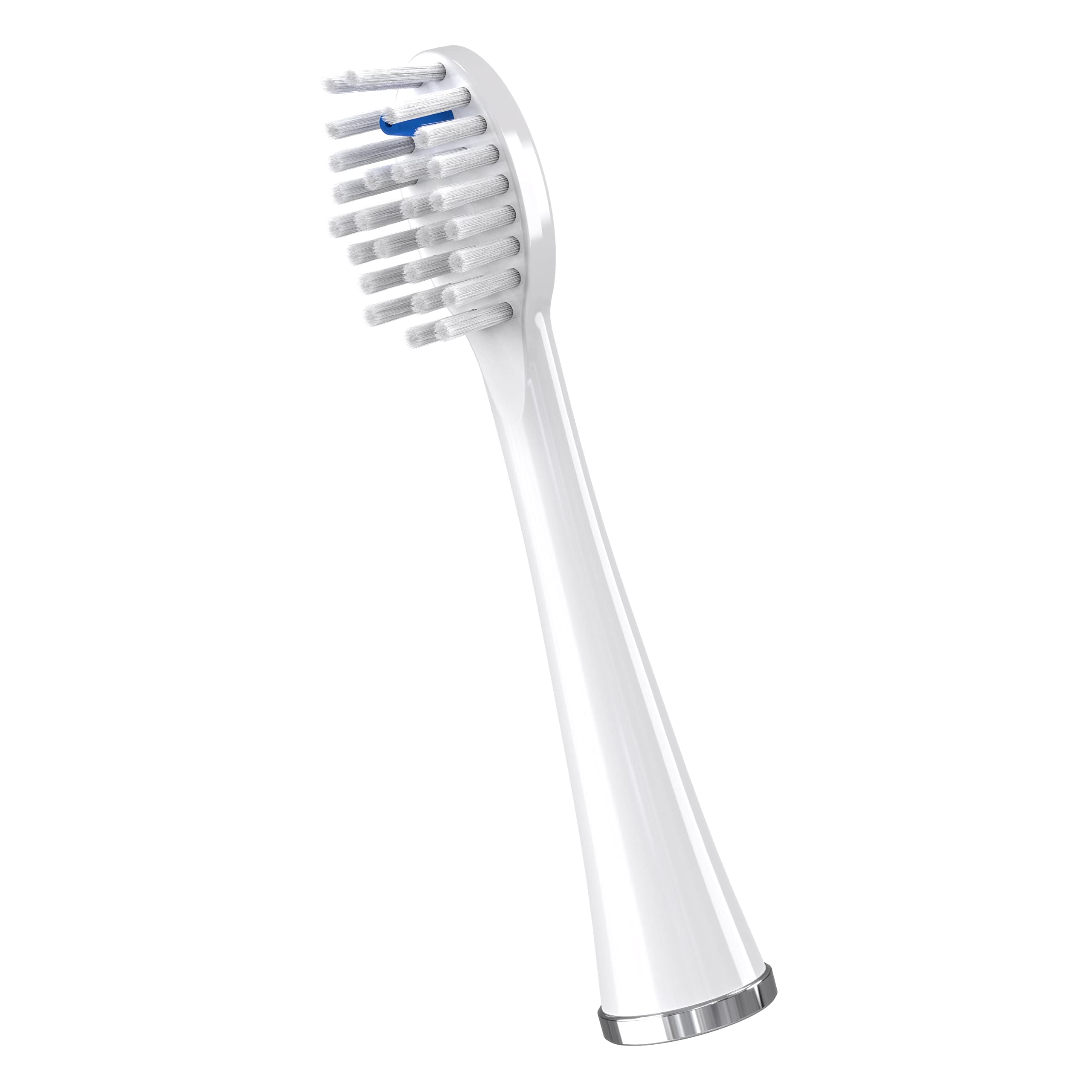 Close-up of Waterpik full-size brush head bristles