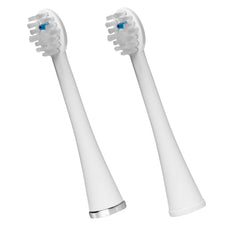 Waterpik Sonic-Fusion replacement brush head 2-pack white with white ring