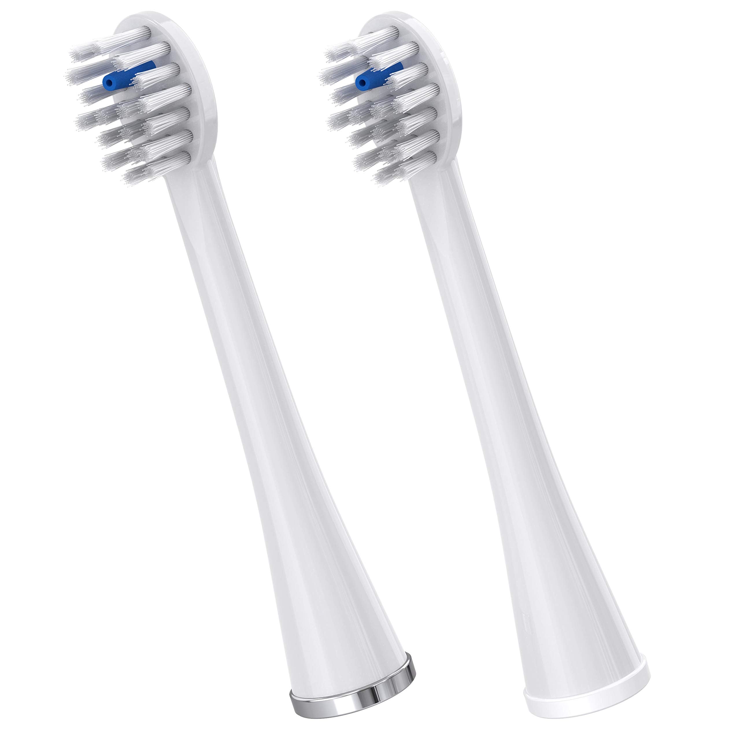 Waterpik Sonic-Fusion replacement flossing brush heads White/Chrome - packaging