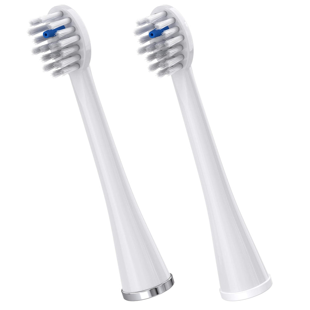 Waterpik Sonic-Fusion replacement flossing brush heads White/Chrome - packaging