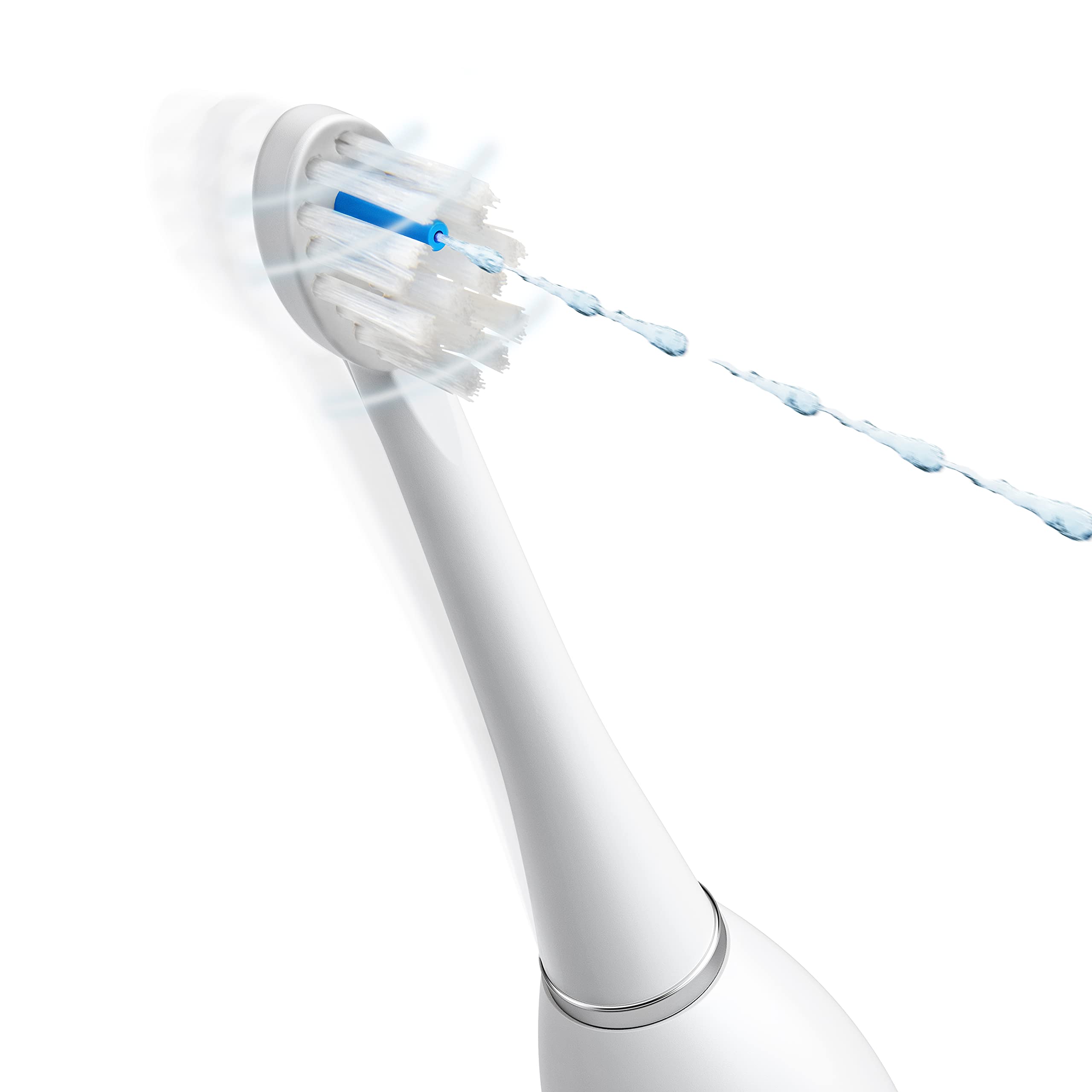Close-up of Waterpik replacement brush head bristles and design