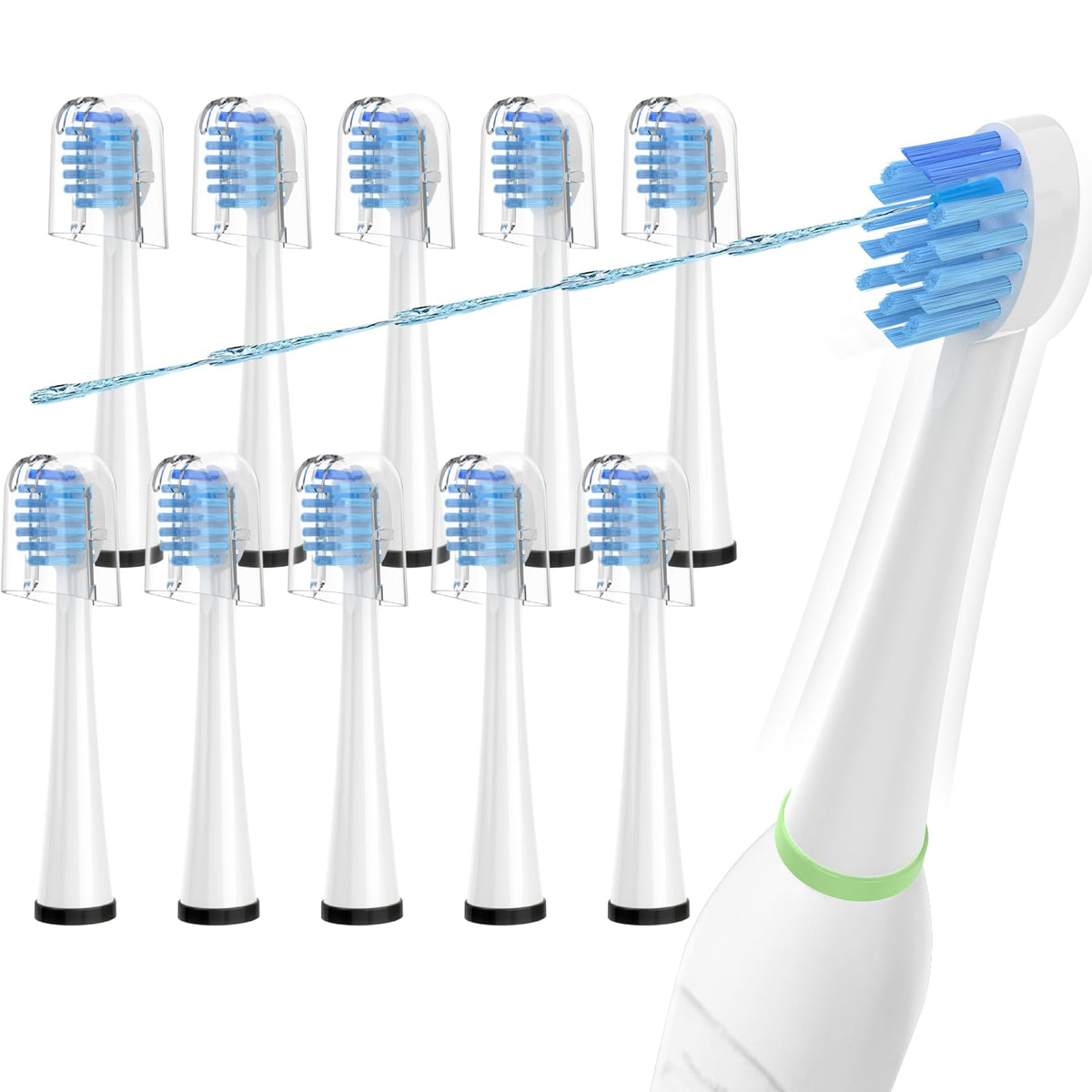Waterpik Sonic Fusion replacement heads - pack of 10
