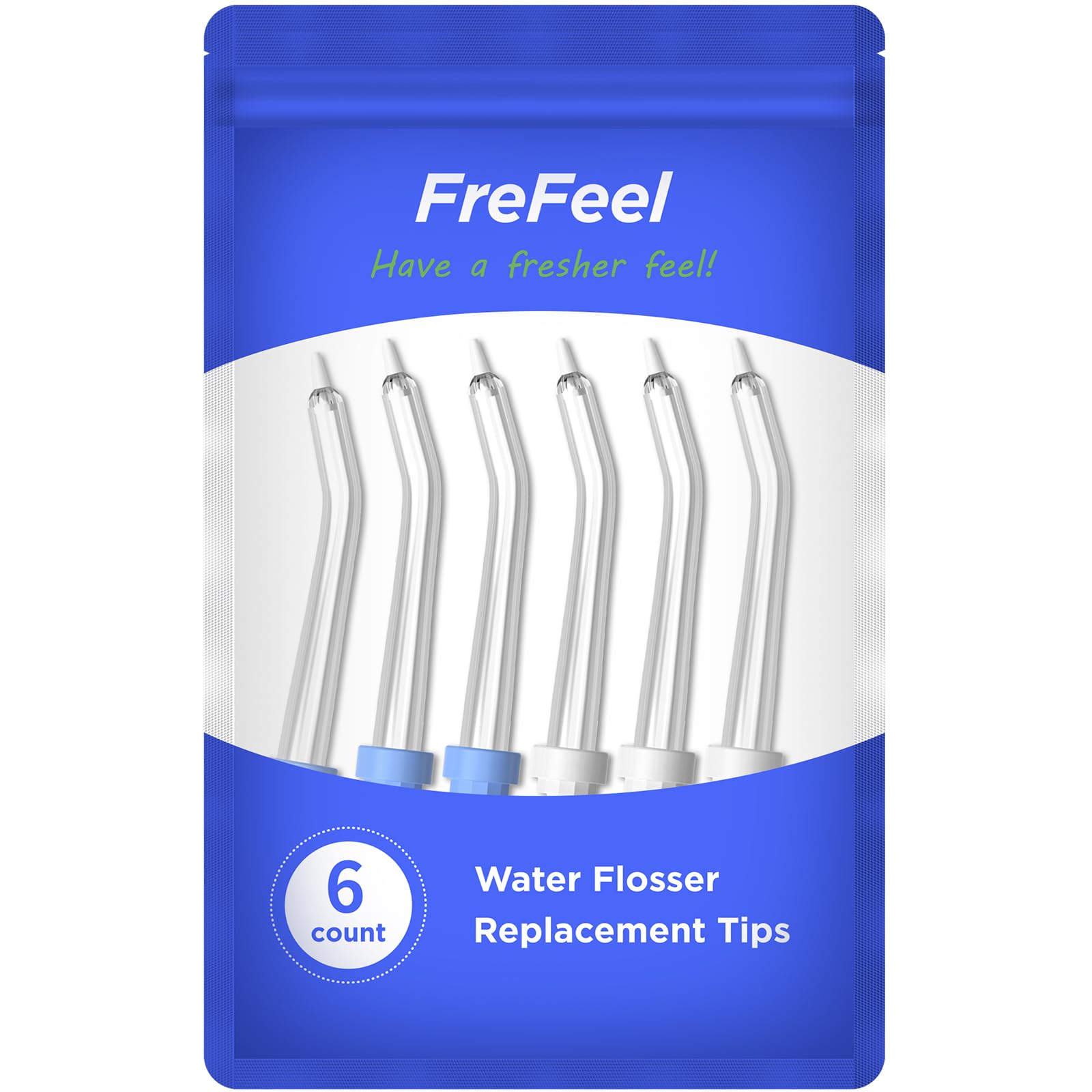 Tips designed for Waterpik models including Nano, Radiance, Traveler