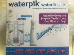Waterpik Ultra Plus and Cordless Pearl Water Flosser Combo Pack with 5 tips, USB charger, and travel bag