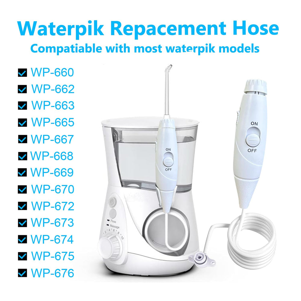 Waterpik water flosser replacement parts compatibility with WP-series