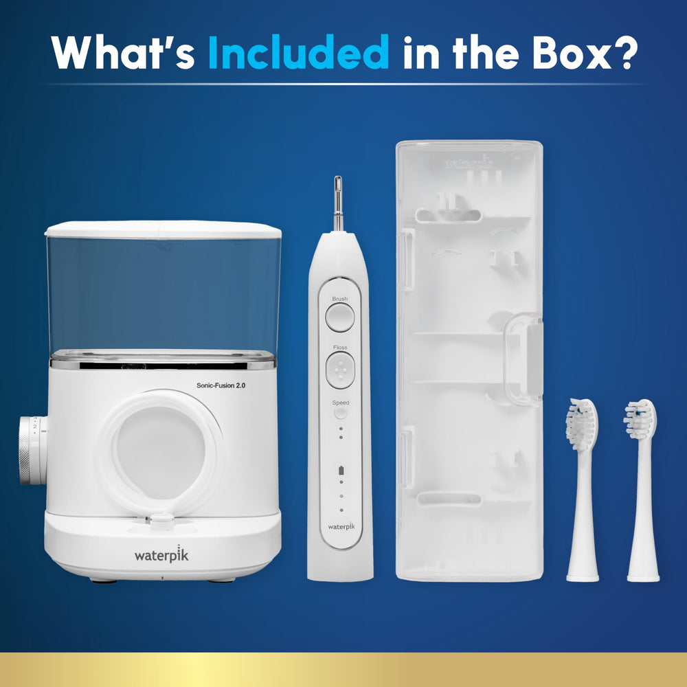 Full-size flossing brush head for Sonic-Fusion 2.0