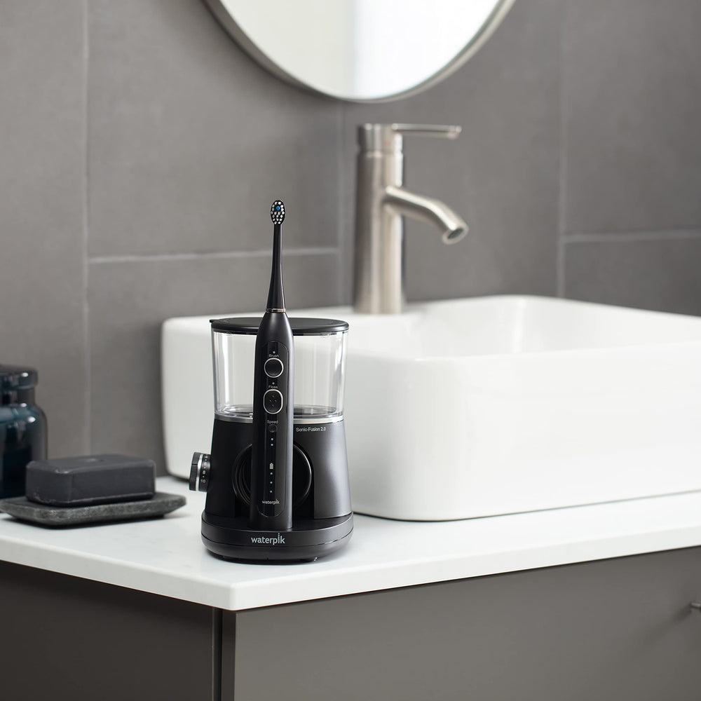Premium toothbrush travel case and included accessories