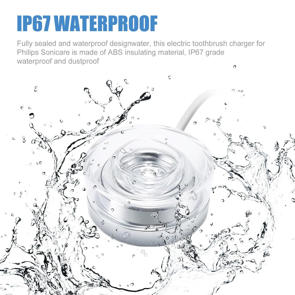 Waterproof ABS charger base IP67 rated