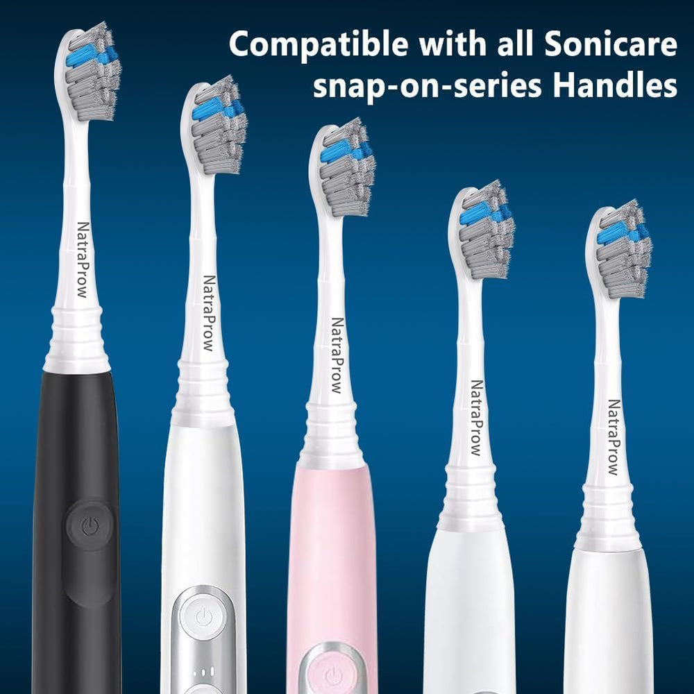 Flexible wave shaped bristles for deep plaque removal