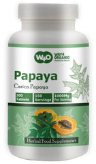 Close-up of Papaya Leaf Extract Capsules