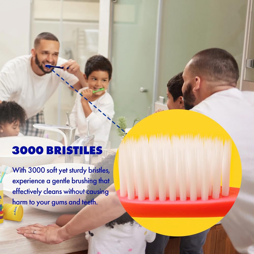 Way.V Extra Soft Toothbrush 7-pack – color variant 7