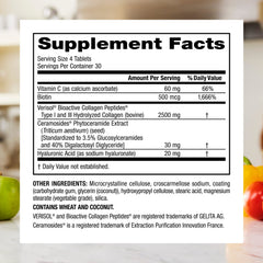 Verisol bioactive collagen peptides (types I and III) illustration
