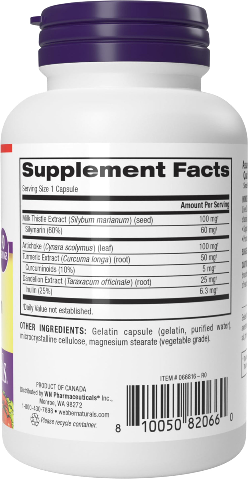 Lifestyle shot of someone taking a liver detox capsule