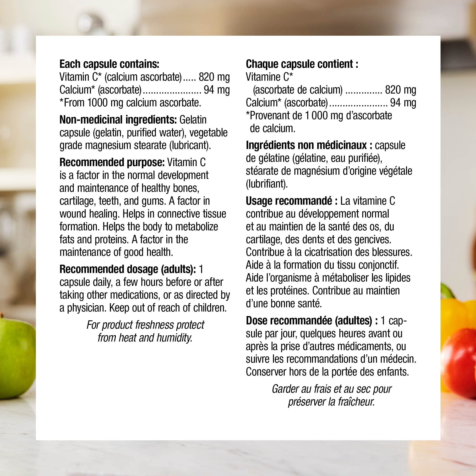 Close-up of 120 capsules in bottle