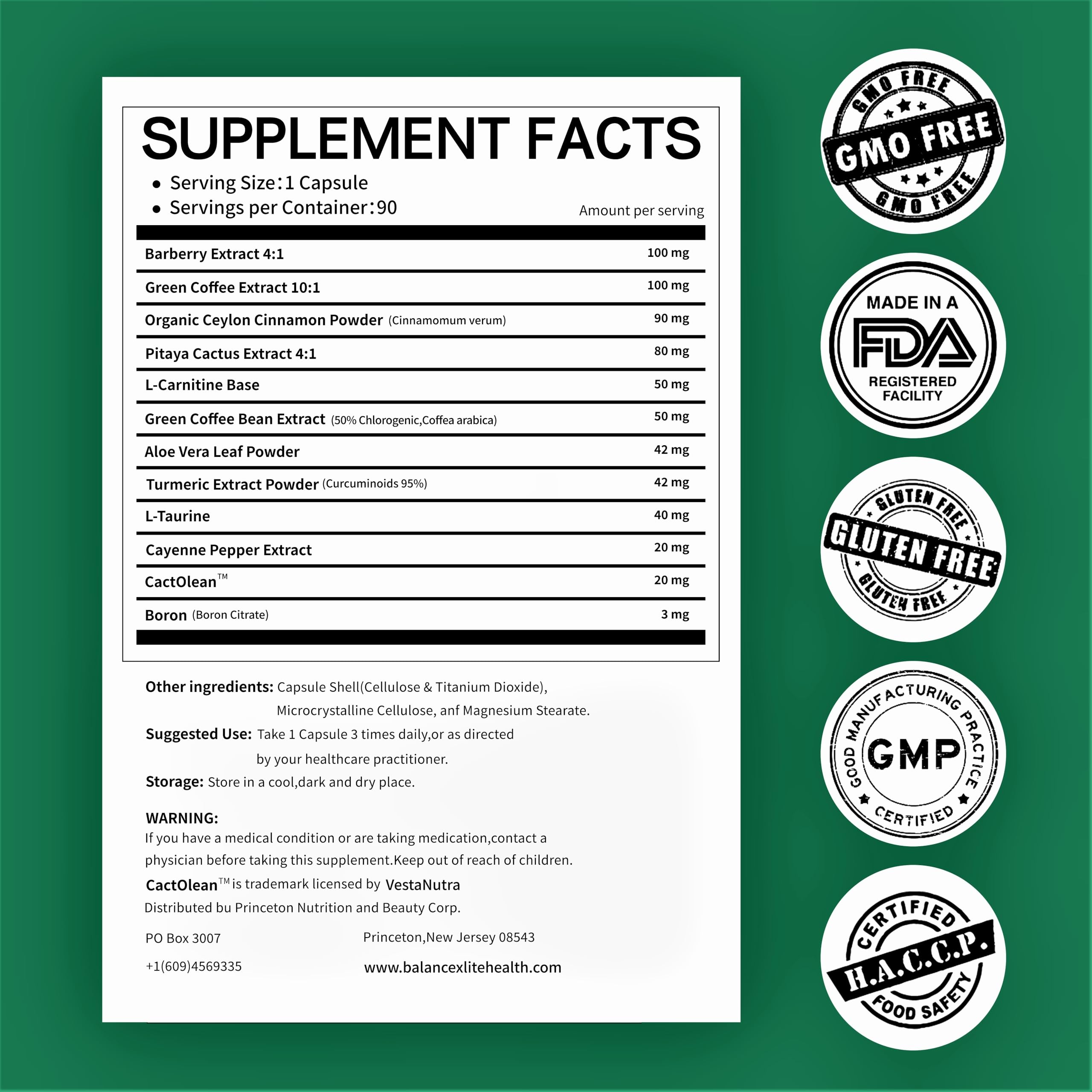 Wegovir US-manufactured quality seal emphasizes safety