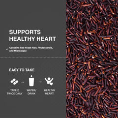 Ingredients and supplement facts for Weider Red Yeast Rice Plus