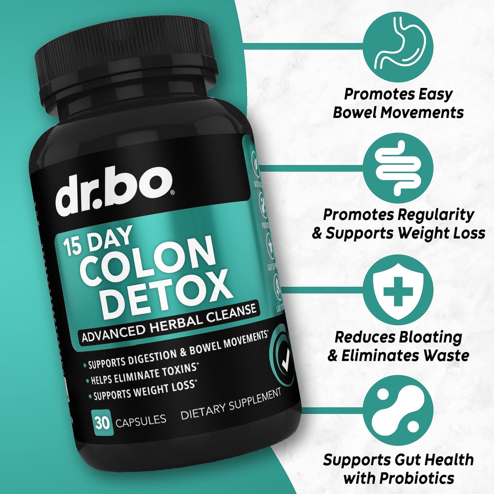 Detox pills for weight flush and bloating relief