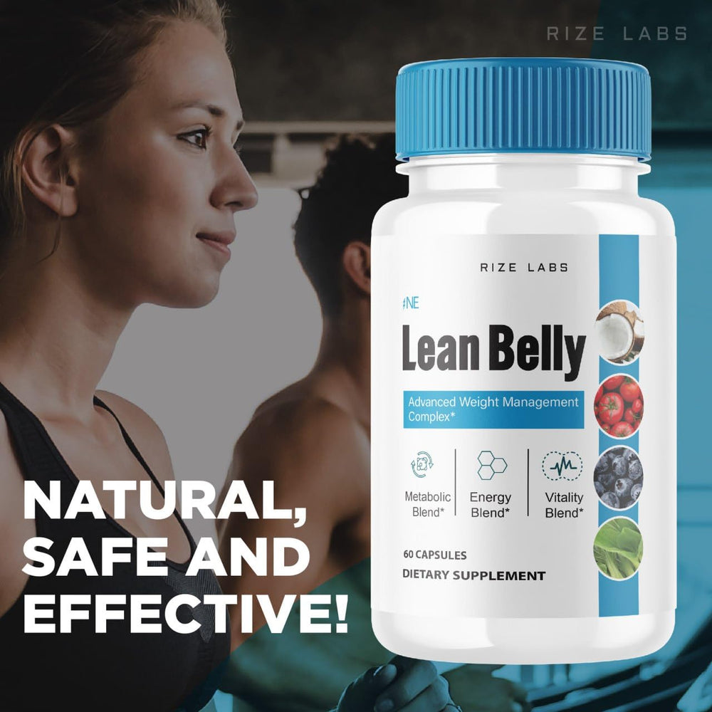 Weight loss supplement Lean Belly Juice with detox concept