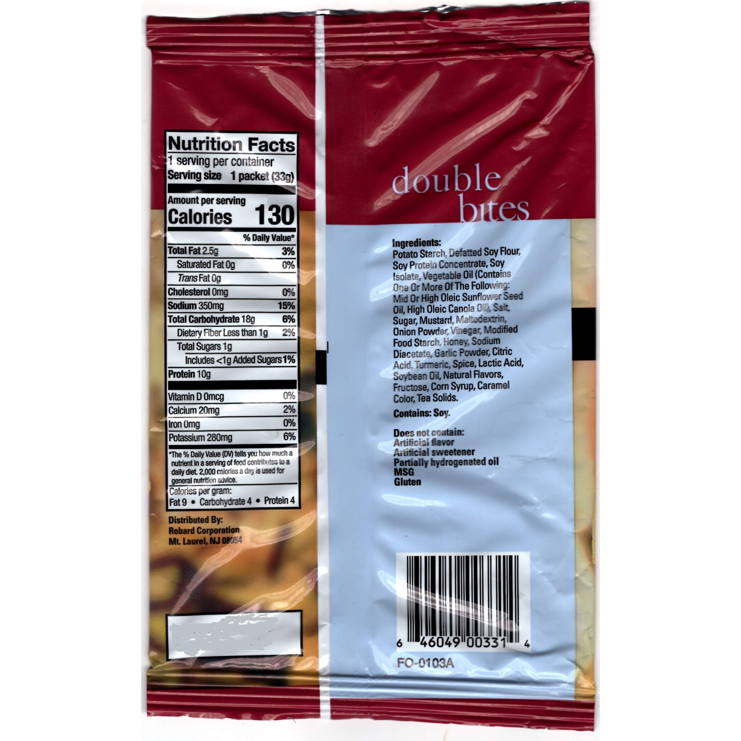 Weight Loss Systems Honey Mustard Double Bites close-up of crisp texture ideal for snacking.