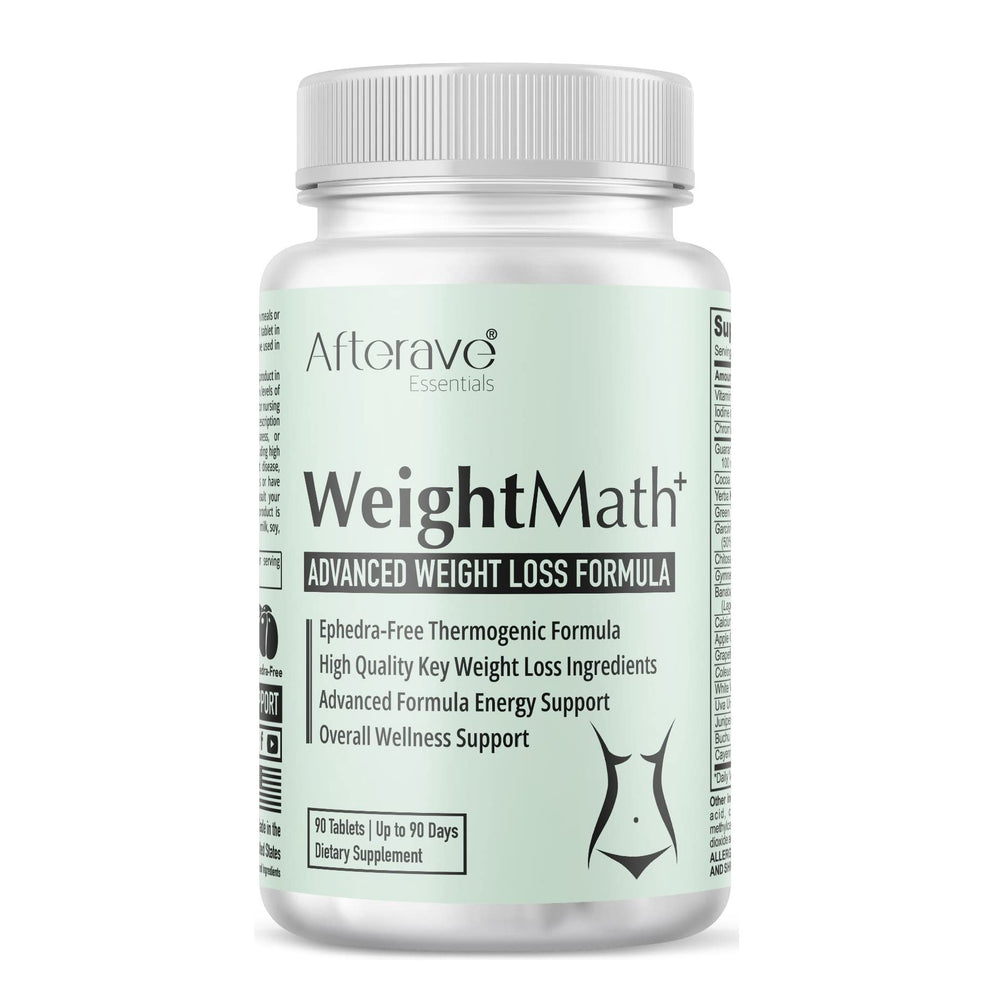 WeightMath metabolism booster bottle on a white background