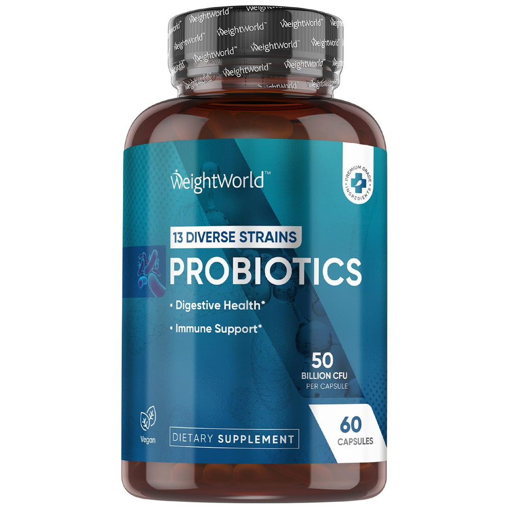 WeightWorld Probiotics bottle front view 60 capsules