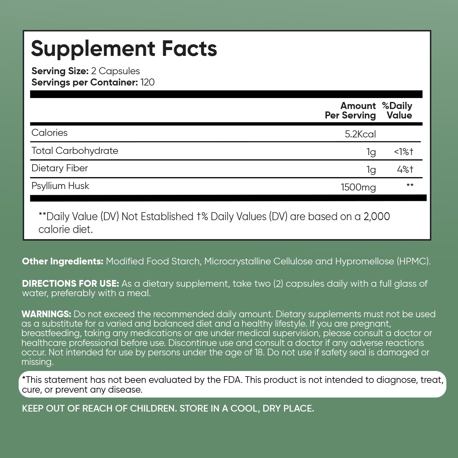 GMP-approved and third-party tested seal on package