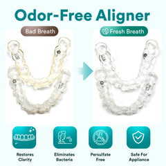 Invisalign cleaner usage with Weiss Naturals tablets