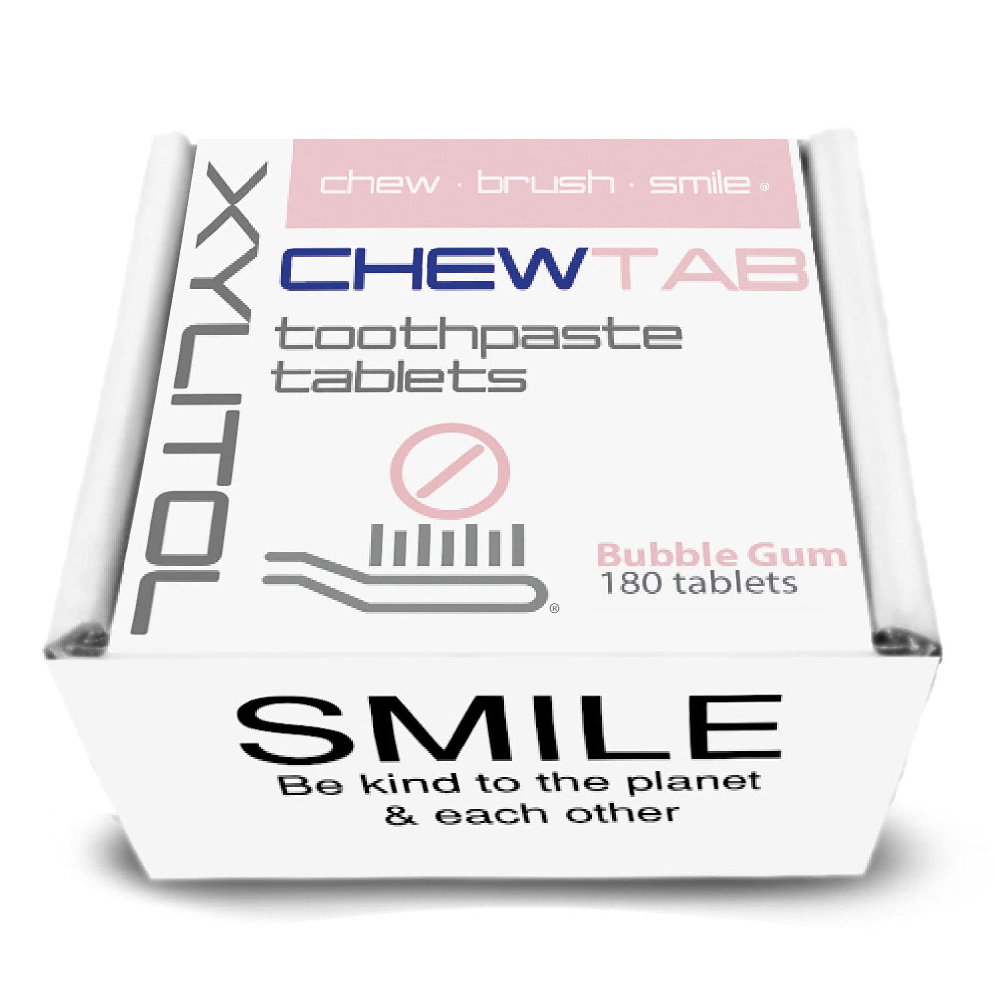 Weldental Chewtab Bubble Gum refill packaging