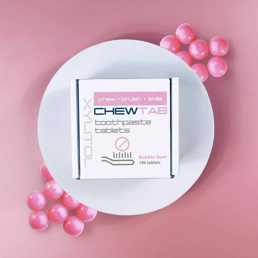 Eco-friendly compostable bag packaging for Weldental chewtabs