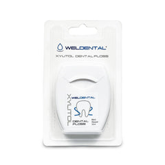 4-pack Weldental Xylitol Dental Floss with wax coating