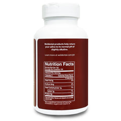 Ingredients and nutrition panel for WELdental Xylitol Mints Cinnamon