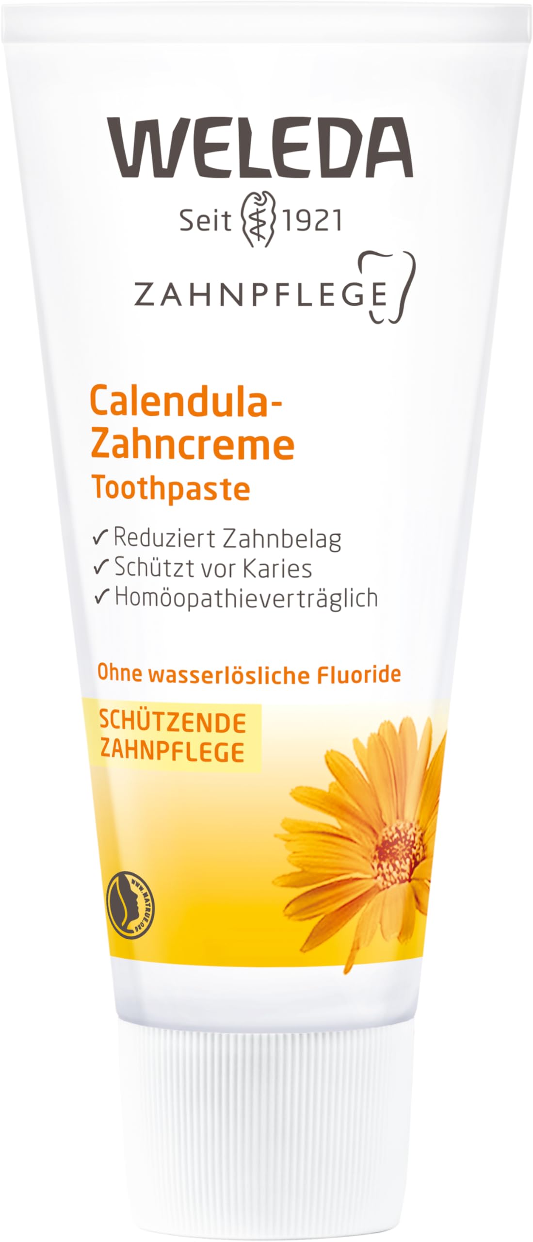 Weleda Calendula Toothpaste 2.5 oz tubes — pack of 2