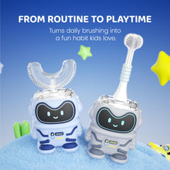 Four replaceable brush heads for Well Before Kid's Toothbrush