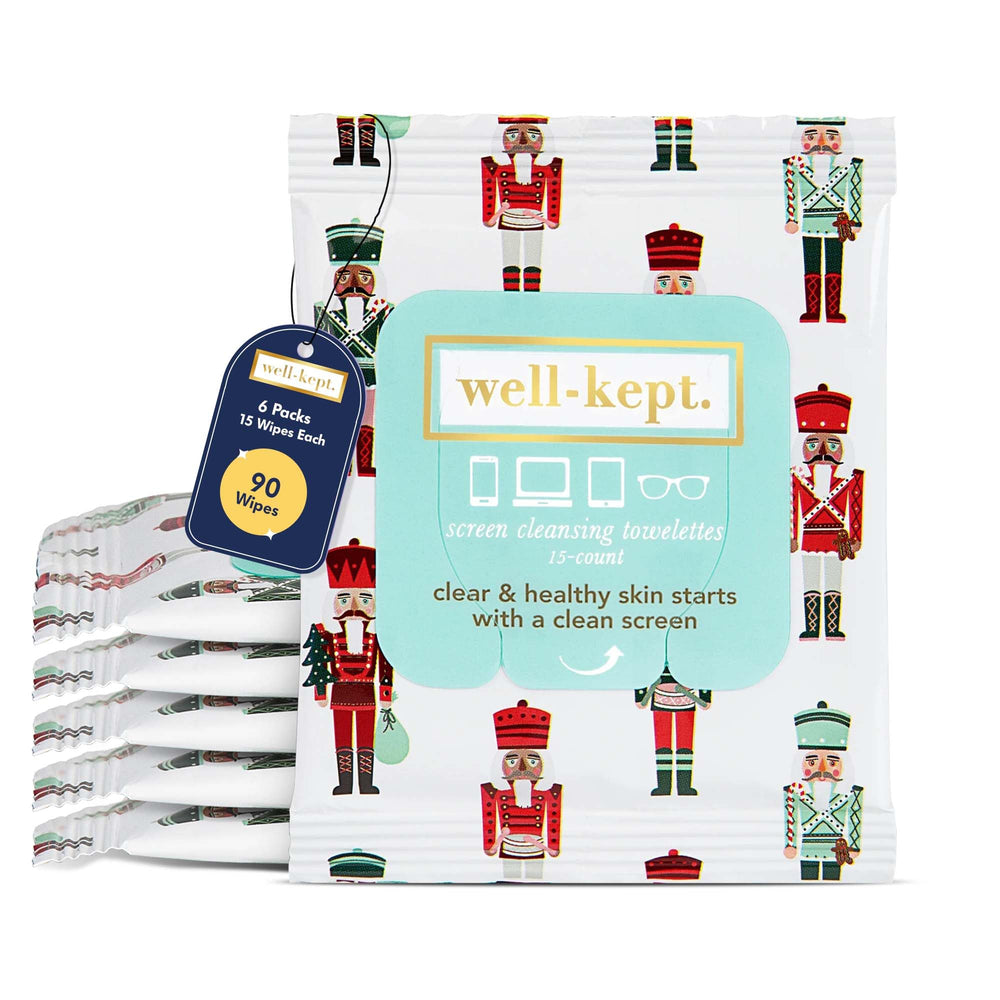 Well-Kept Tech & Lens Wipes 6-Pack 90 Count outer packaging