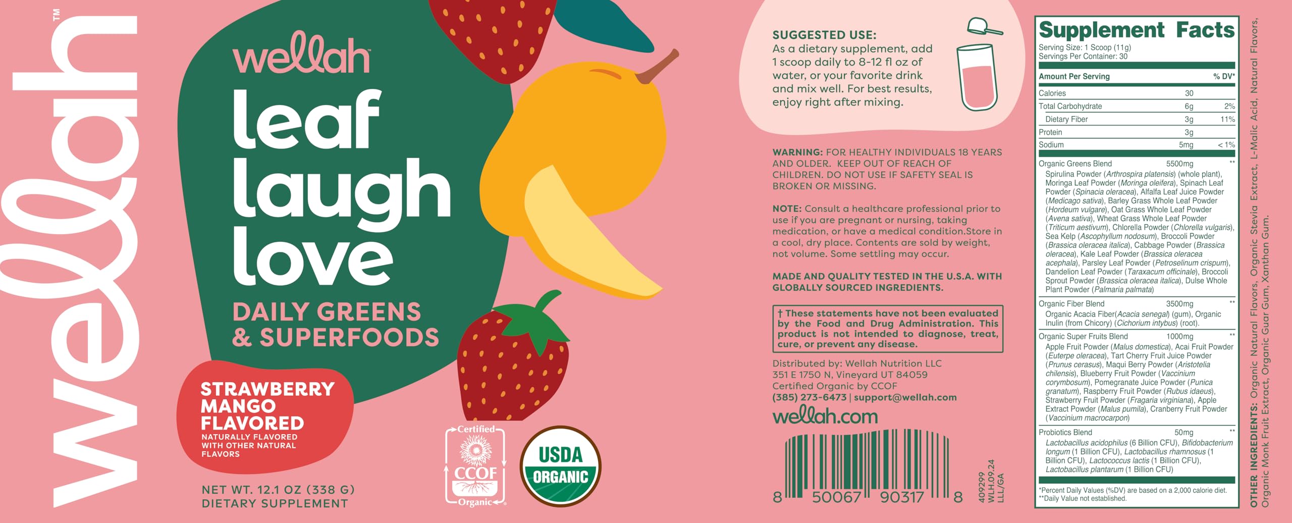 Certificate indicating GMP compliant and NSF certified facility