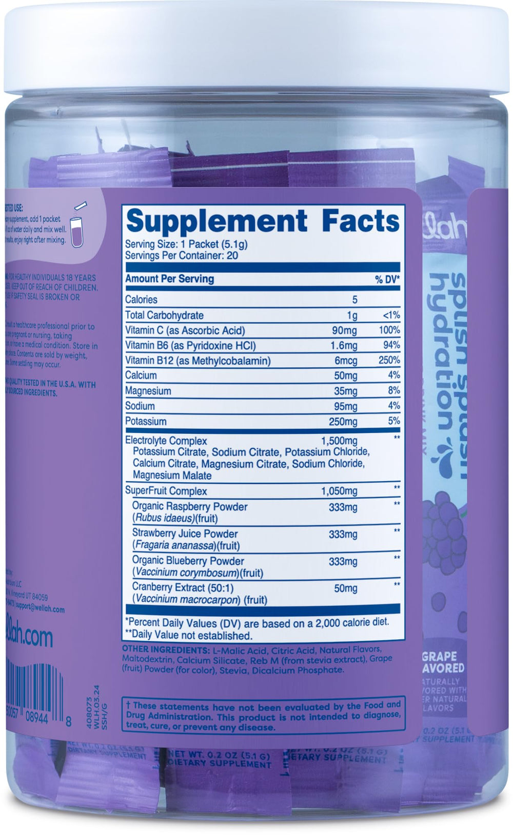 Wellah Splish Splash GMP-compliant facility signifying strict quality control