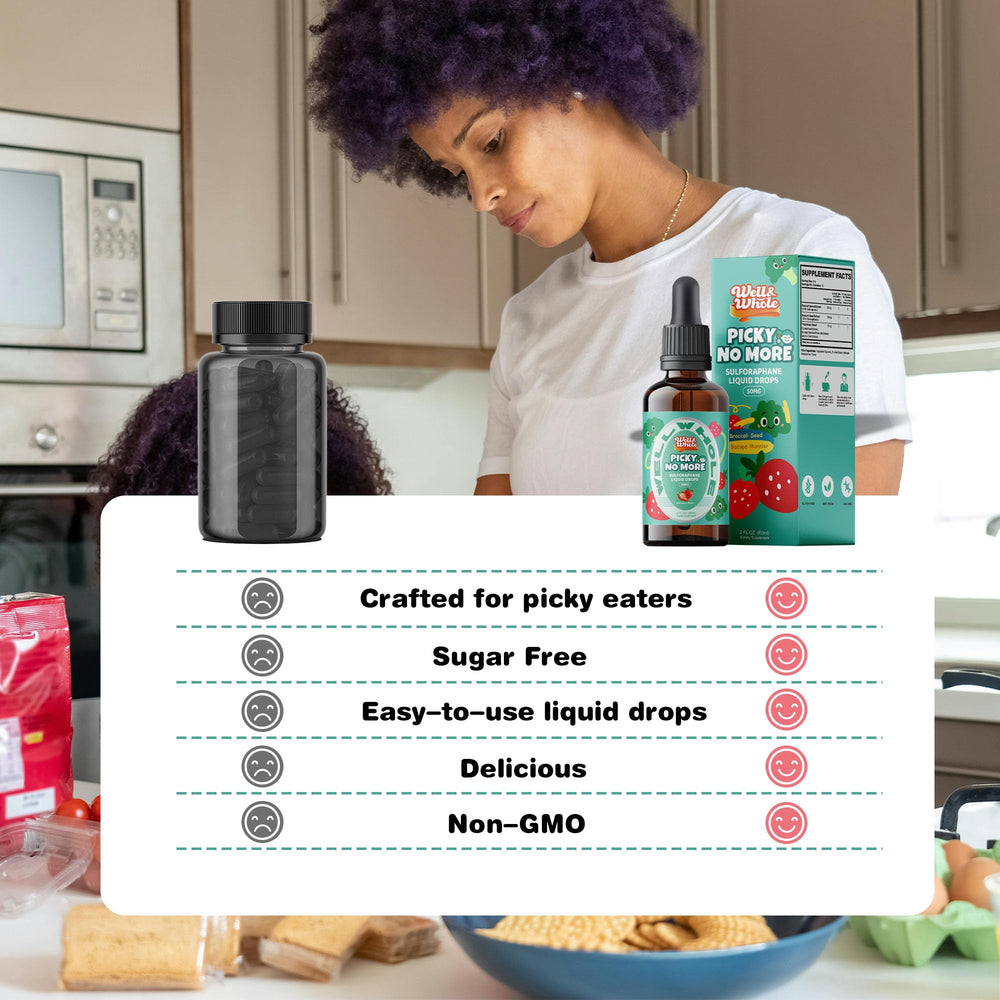 60 mL bottle showing daily 2 mL serving